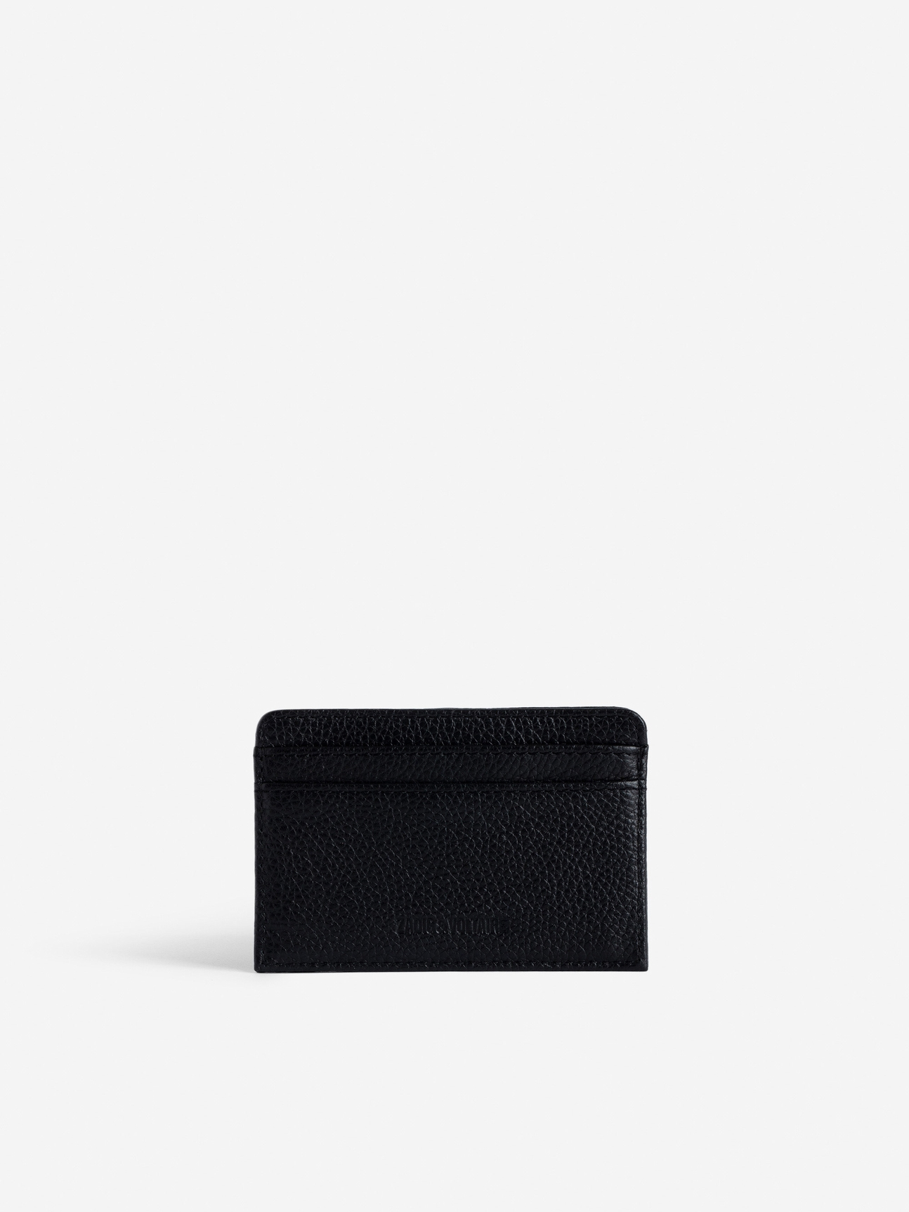 ZADIG & VOLTAIRE ZVパスカードホルダー LWSG00001 001 Black Quilted Leather Card Holder | Zadig&Voltaire